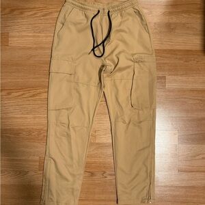 SHEIN Men's Beige Cargo Pants
